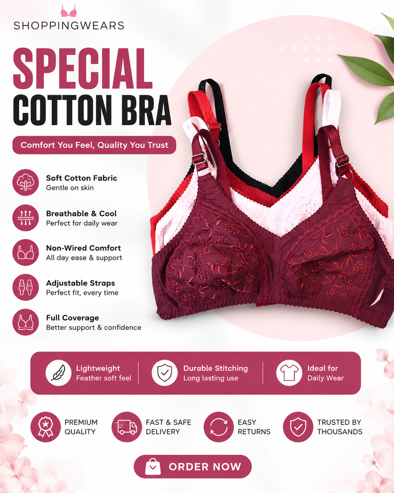 Lumera Apparel Special Cotton Bra